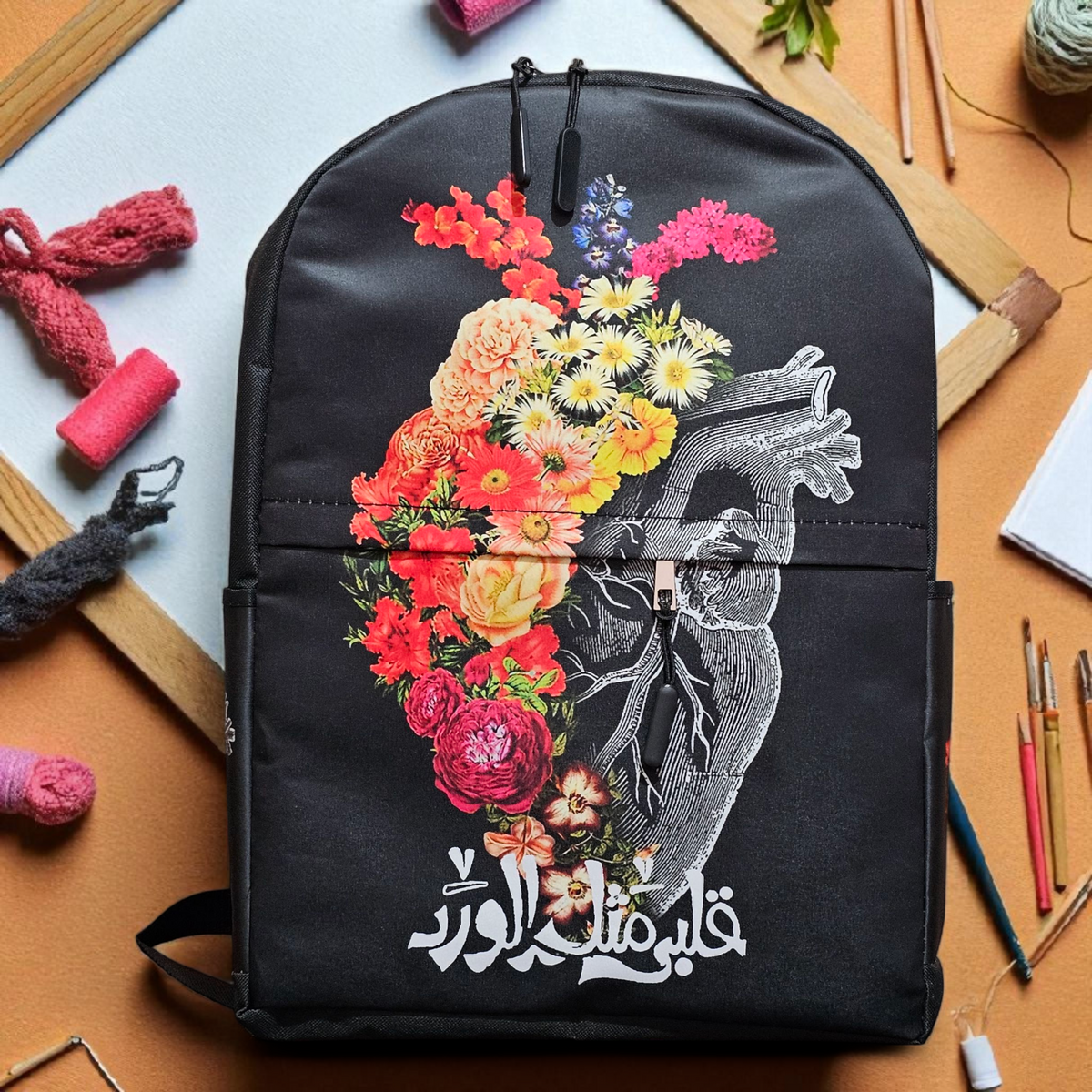 Floral Backpack