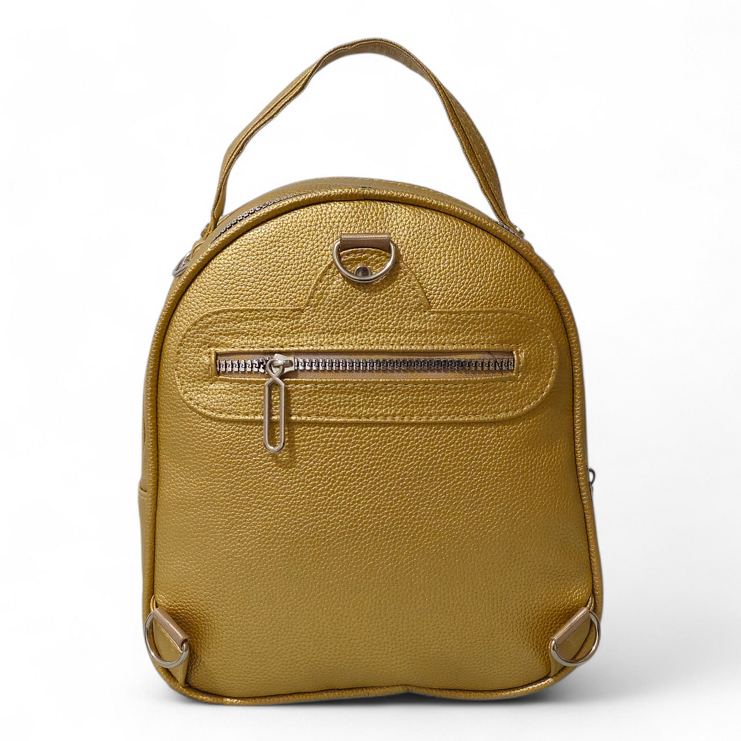Gold Leather Bag