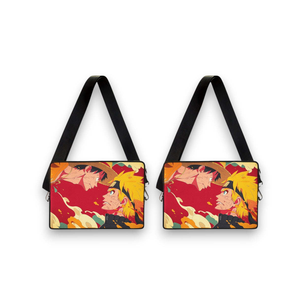 Naruto x Luffy laptop sleeve