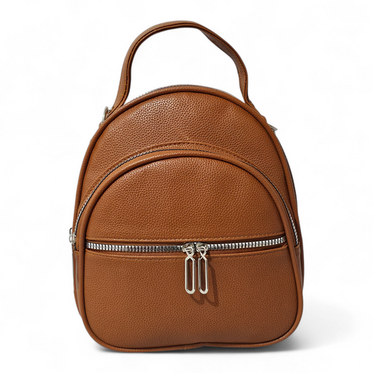 Tan Brown Leather Bag