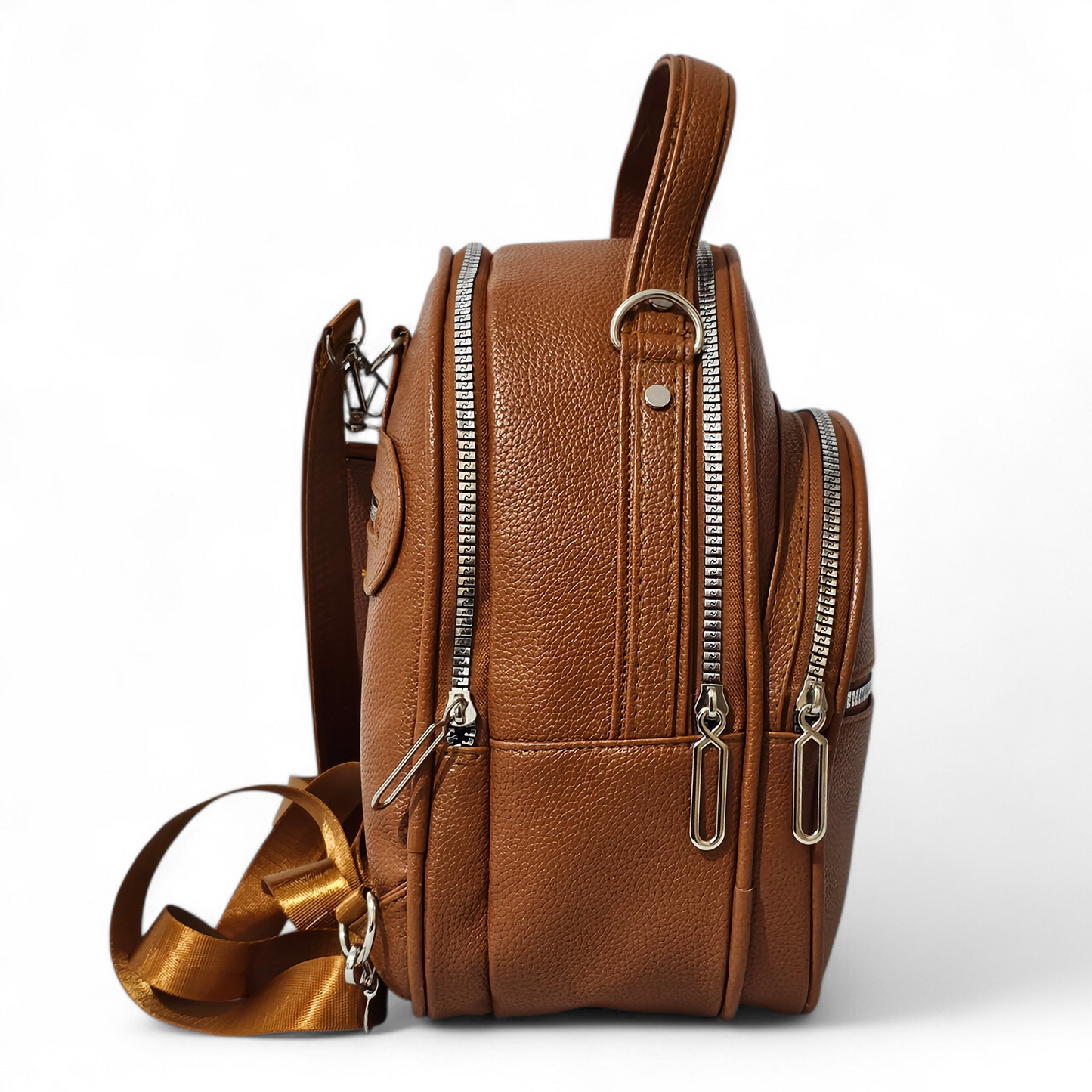 Tan Brown Leather Bag
