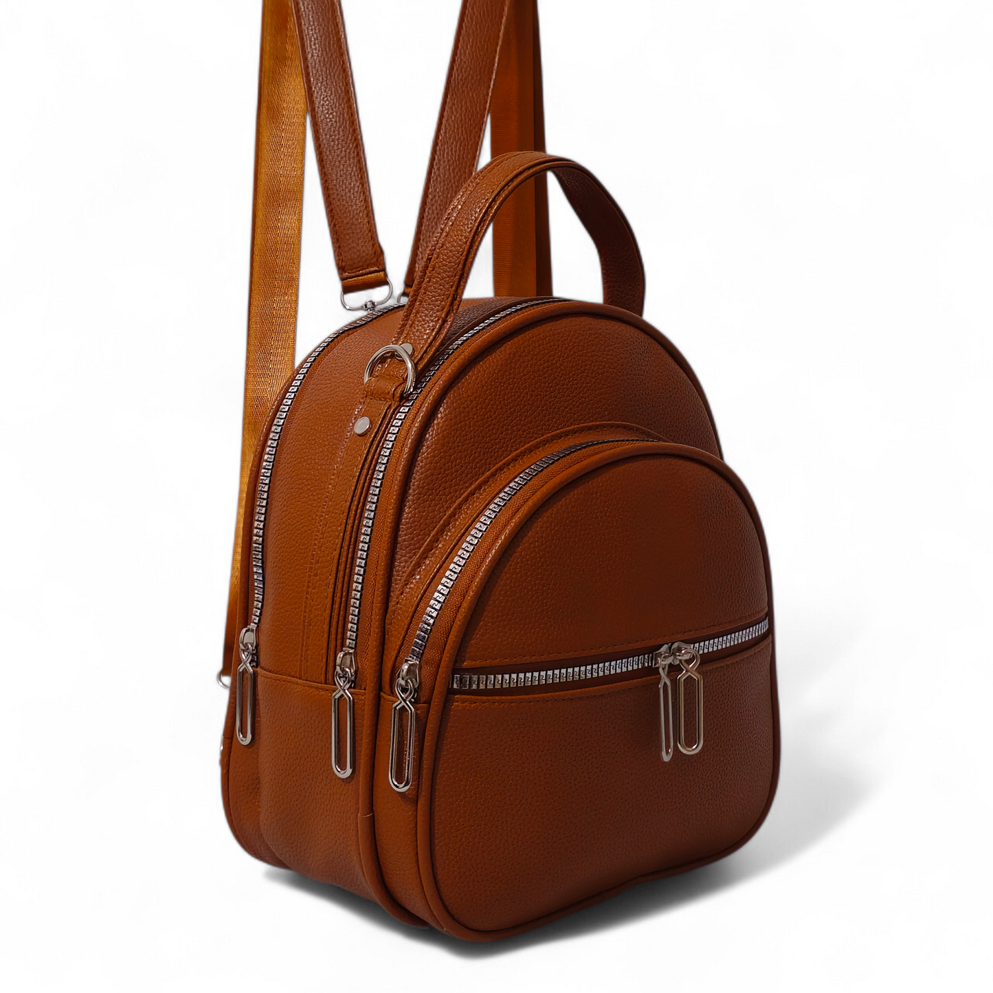 Tan Brown Leather Bag
