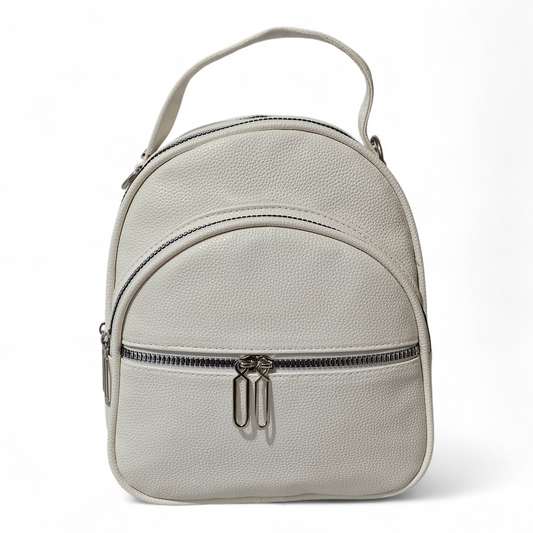 White Leather Bag