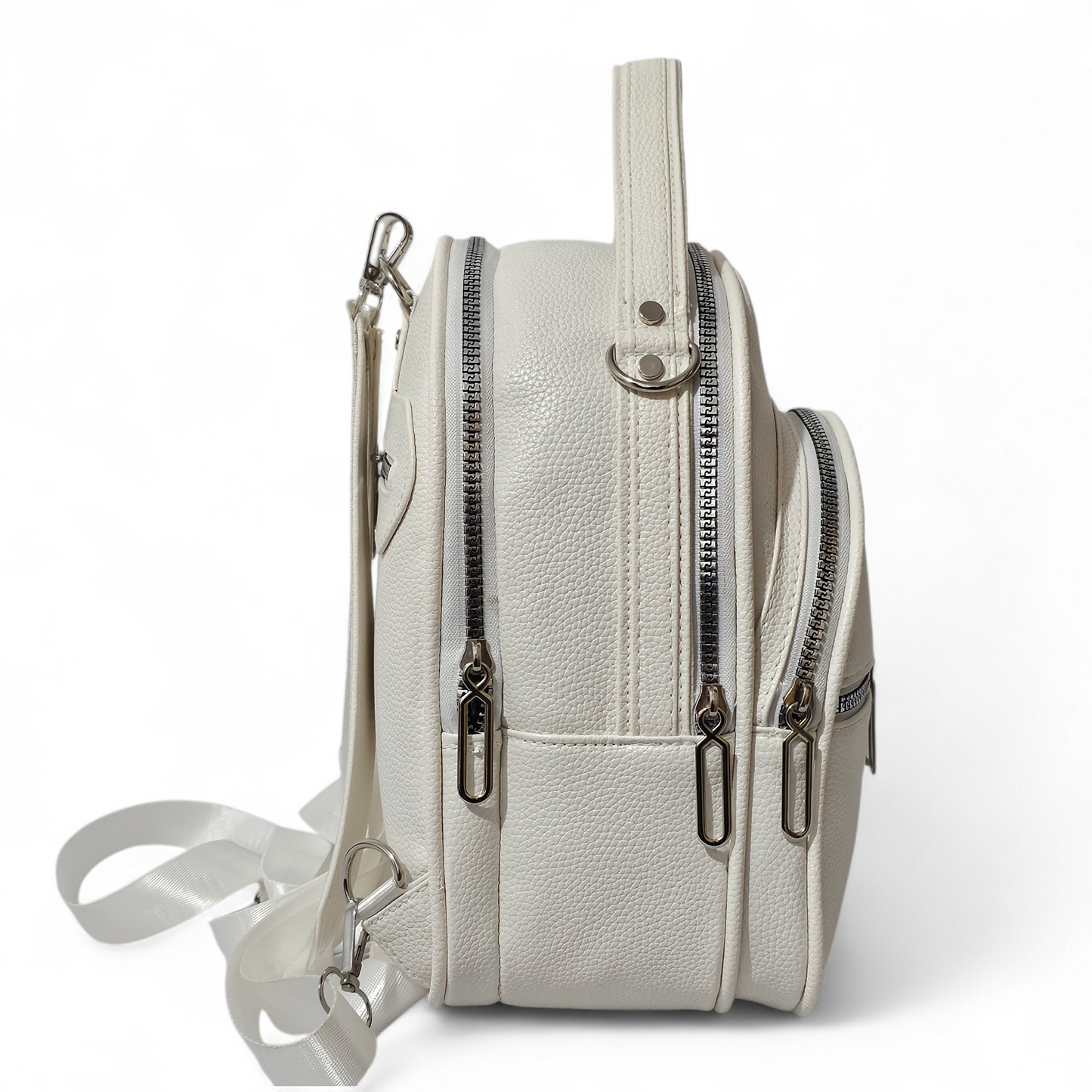 White Leather Bag