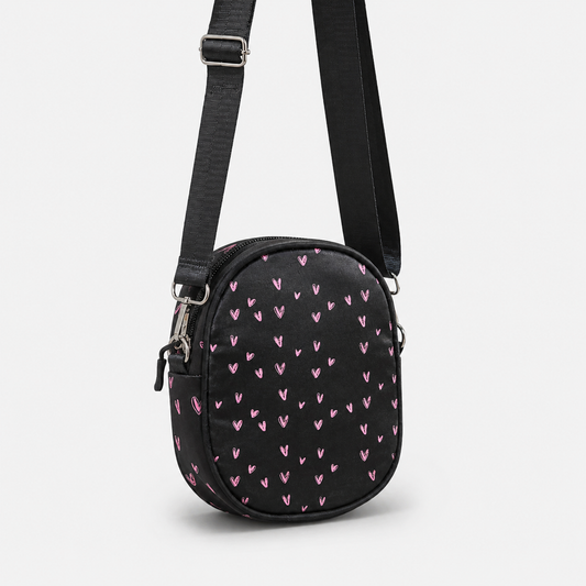 Pink Hearts Mini Bag