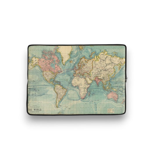 The world laptop sleeve